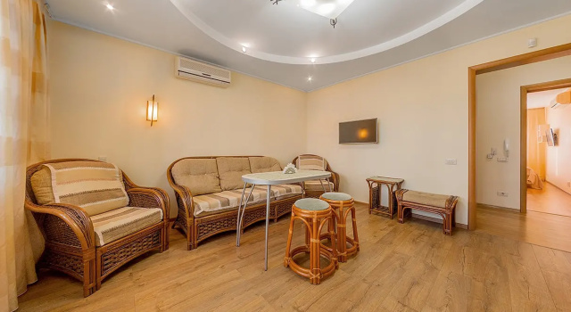 Апартаменты с балконом и с красивым видом из окна Апартаменты Spa