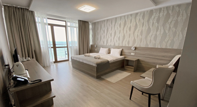 Standard Doppel Zimmer mit Balkon und mit Meerblick Park Hotel Aluston