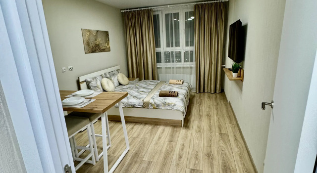 Rвартира Красивая Cтудия 26 м², Забронировать Апартаменты/квартира Балашиха Московская область, рядом с Храм Рождества Пресвятой Богородицы