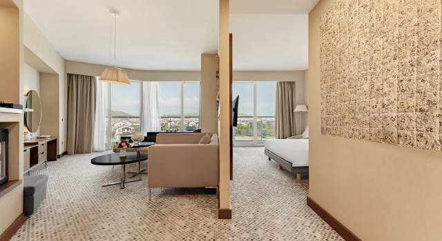 Двухместный полулюкс с балконом и с видом на горы Mantera Resort & Congress, Сочи