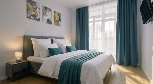 Cosmos Apart Na Nikolaya Ostrovskogo 52 Flat, Prenota Appartamento Hotel a Perm Krai con parcheggio, Parcheggio