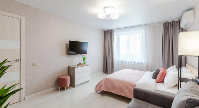 Starhouse Gorod Solntsa 4 Flat, Prenota Appartamento Hotel a Samara con parcheggio, Parcheggio