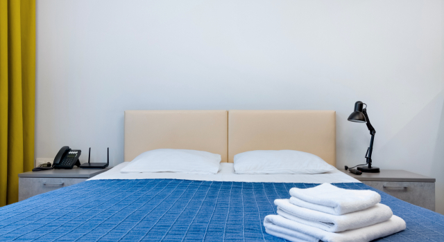 Двухместные апартаменты c 1 комнатой с видом на город Апарт-отель Apartville