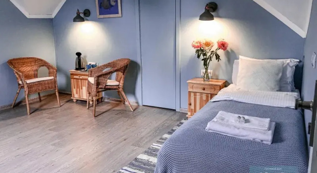 Одноместный номер Мансарда Гостевой дом River Villa
