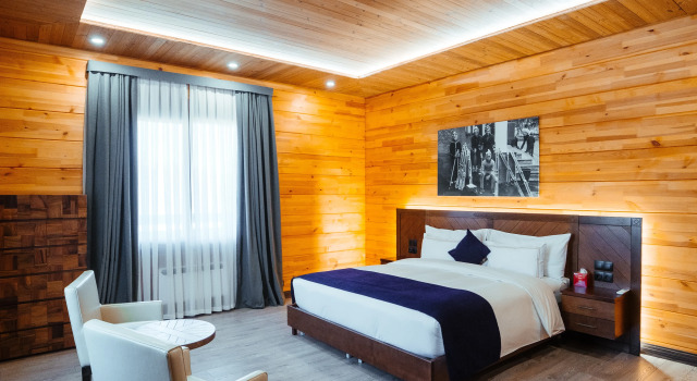 Шестиместное шале Superior с видом на горы Курортный отель Le Chalet by Amirsoy