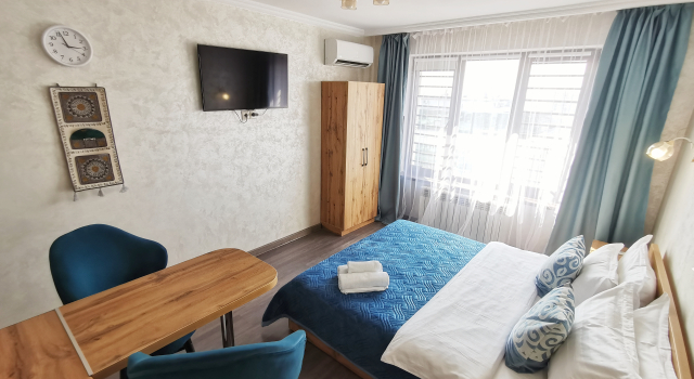 Двухместные апартаменты Апартаменты M.O.O.N. APARTMENTS Жк Arbat