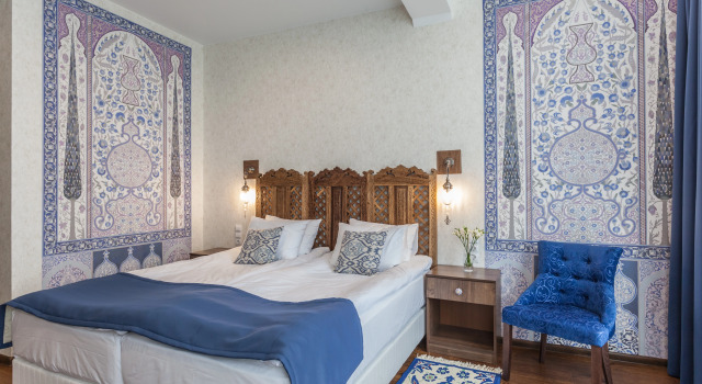 Superior Dvoulůžkový s manželskou postelí pokoj Shelkovyij Put' Hotel