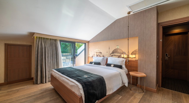 Двухместный номер Grand deluxe с балконом Hotel Saint Sophia