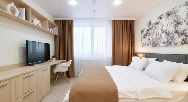 Yes s Vidom na Sad Apartment Hotel, Rezerwuj Hotel Astana Kazachstan