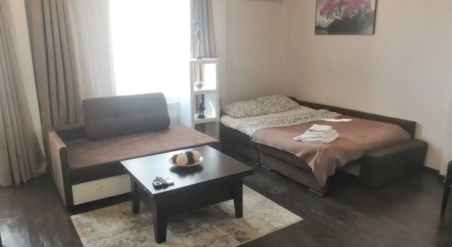 Studiya Naprotiv Teatra Rossiyskoy Armii Flat, Rezervovat Apartmán Hotely v Moskva s parkováním, poblíž Dostoyevskaya Metro Station, Parkování