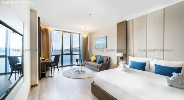 Двухместный номер Deluxe с видом на океан Отель The Empyrean Nha Trang