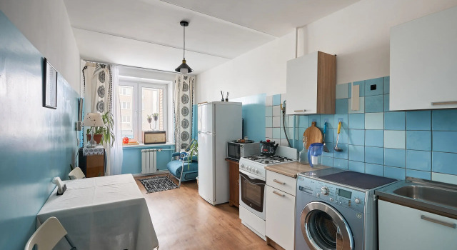 1-komnatnaya retro-vintazh kvartira v tsentre Moskvy Flat, Rezerwuj Apartament CAO Area Moskwa, w pobliżu Baumanskaya Metro Station