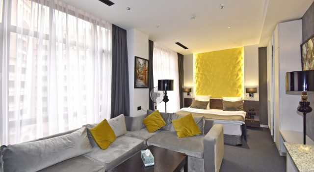 Süper çift kişilik oda Avenue ApartHotel