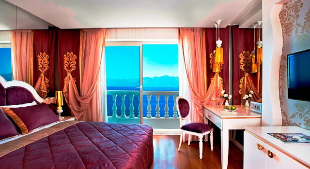 Двухместный номер Deluxe с видом на море Massimo Hotel