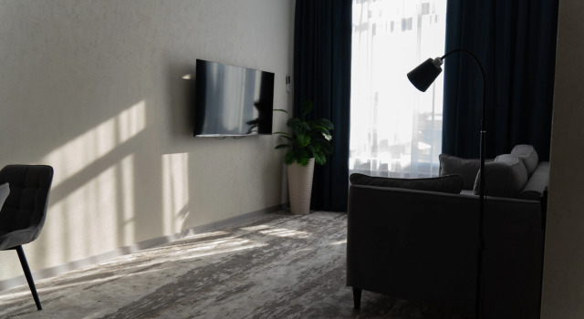 Апартаменты Comfort с видом на город Апарт-отель Аура