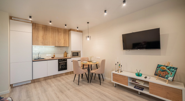Апартаменты с 2 комнатами с балконом и с красивым видом из окна Апартаменты BEST HOUSE