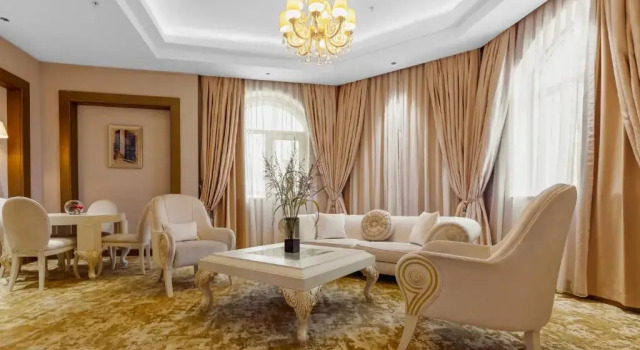 Четырёхместный люкс с 2 комнатами Отель Gabala Karvansaray