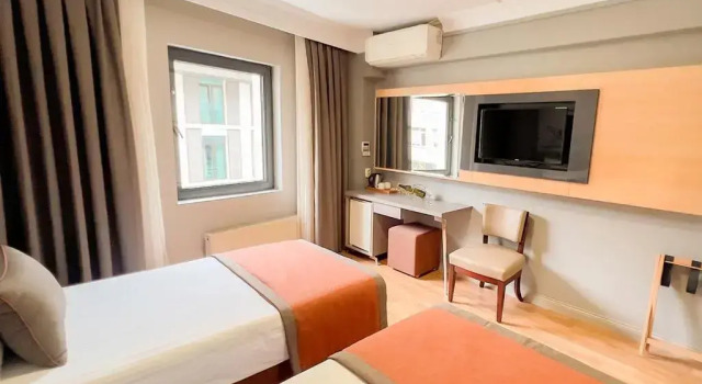 Двухместный номер с видом на город Benler Otel Laleli ISTanbul