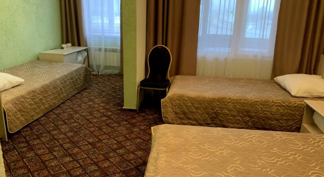 Трёхместный номер Comfort с балконом Гостиничный комплекс Русская тройка