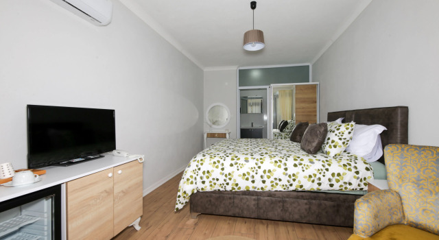 Deluxe pokoj s balkonem a a výhledem na moře Düşler Vadisi Hotel