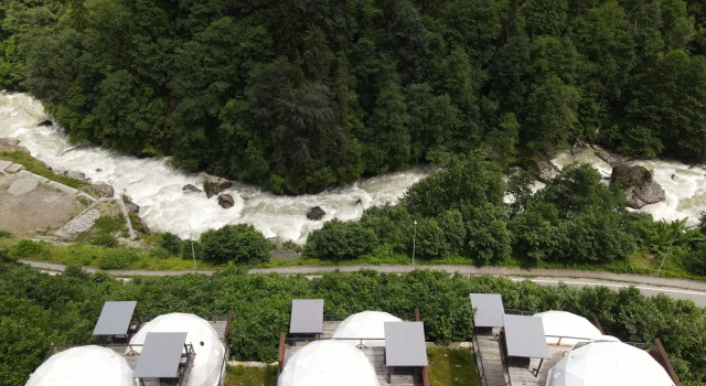 Kaledome orman evleri Glamping, Réserver Camping Camping et glamping à Rize, Camping