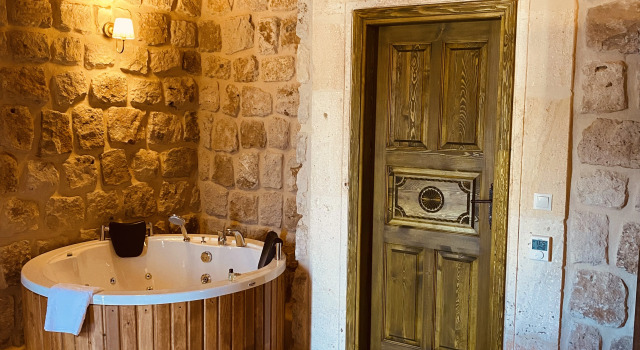 Номер Deluxe с красивым видом из окна Отель Janus Cappadocia