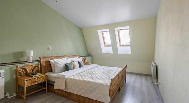 Апартаменты Мансарда с 2 комнатами с красивым видом из окна Mansarda Green Apartaments
