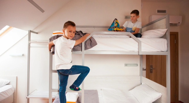 Standaard Vijfpersoons Familie kamer Moramar Hotel