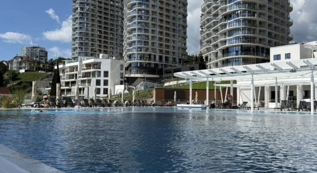 Sun Paradise s vidom na more i gory Apartments, Book Lejlighed Lejligheder i Alushta, Ukraine, Lejlighed