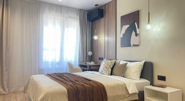 S Vidom Na Les I Morskuyu Liniyu Na Gorizonte Flat, Book Apartment Sevastopol Sevastopol Region