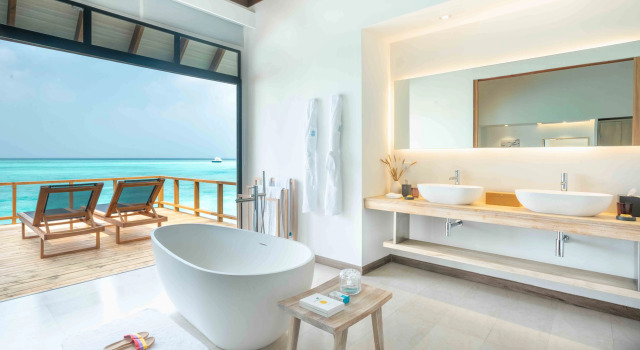 Двухместная вилла Water с бассейном Fushifaru Maldives