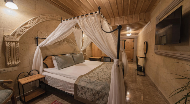 Двухместный номер Deluxe с балконом Отель Cratus Stone Palace