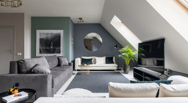 МАНСАРДА 170м² с Балконом от Minin Apartments, Забронировать Апартаменты/квартира Апартаменты Санкт-Петербурга, рядом с Площадь Восстания, Апартаменты/квартира