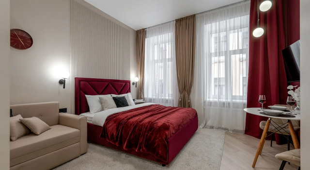 Квартира Red Flat, Забронировать Апартаменты/квартира Апартаменты Санкт-Петербурга, рядом с Площадь Восстания, Апартаменты/квартира