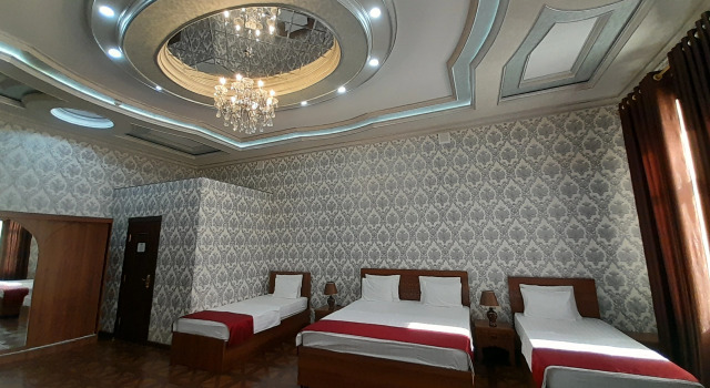 Четырёхместный номер Superior с красивым видом из окна Отель Villa Oasis