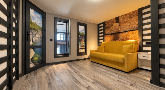 Двухместные апартаменты Duplex Terrace Vidovye Апарт-отель МАЯК