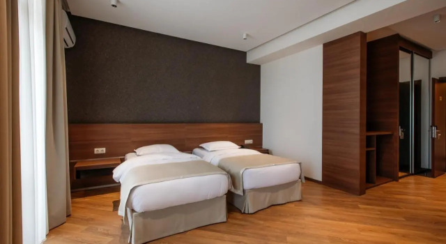 Двухместный номер Standard с балконом и с красивым видом из окна Nina Palace Hotel