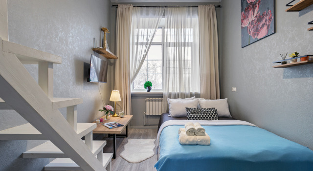 Studiya 25m² 5/6 etazh Flat, Book Lejlighed Hoteller i VAO Area med parkering, Parkering