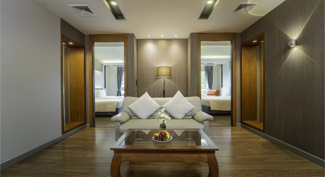 Семейный номер Standard с 2 комнатами Khum Phucome Hotel -SHA Extra Plus