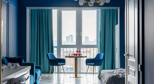 Двухместный семейный номер Standard Апарт-отель Bay View by VVO Apartments