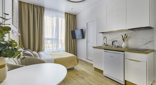 Artseasons V Zhk Klassa Komfort-Plyus Nays Loft 6111-1 Flat, Prenota Appartamento Mosca Russia