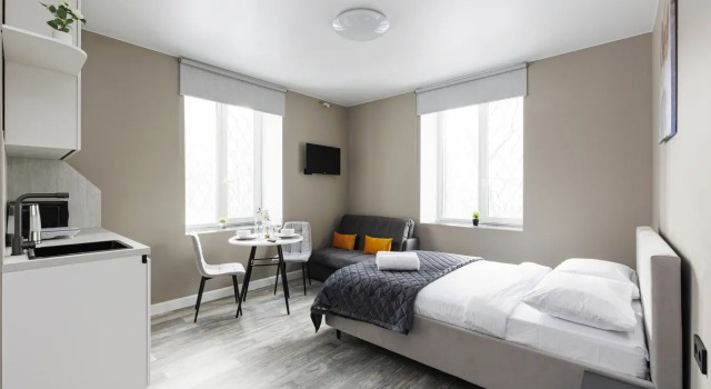 Yartsevskaya 2-4 Apartments, Prenota Appartamento Hotel economici a Mosca, vicino a Stazione metro Molodëžnaja