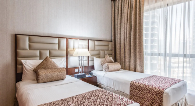 Четырёхместные апартаменты Deluxe с 2 комнатами Suha JBR