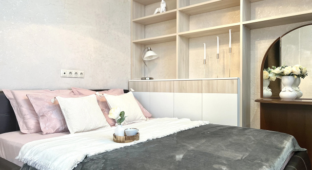 Семейный люкс с балконом и с красивым видом из окна Апартаменты PASHk INN на Белинского 30