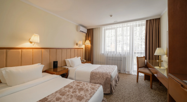 Двухместный номер Standard с балконом и с красивым видом из окна Отель Jannat Resort