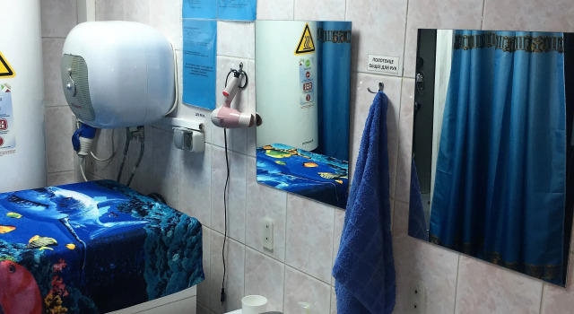 Кровать в общем номере Жилое помещение МосХостел