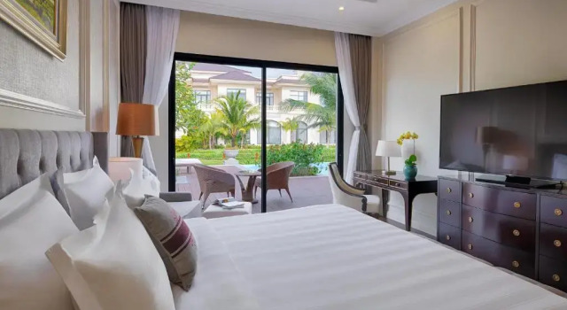Вилла с собственным бассейном с входом в парк с 3 спальнями Vinpearl Wonderworld Phu Quoc