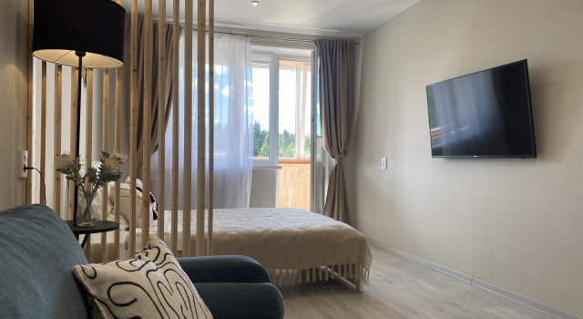 Uyutnaya S Vidom Na Park Flat, Prenota Appartamento Hotel a Carelia con parcheggio, Parcheggio