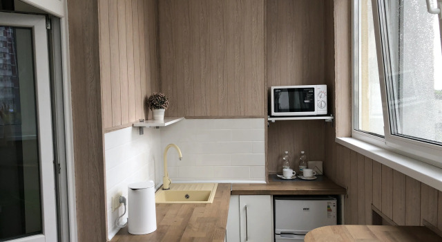 Апартаменты c 1 комнатой с балконом East Residence