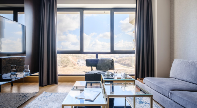 Apartament 1 sypialnia z widokiem Grand Residence by NewInn Apartments